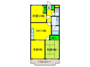 グランエクセル和泉の物件間取画像